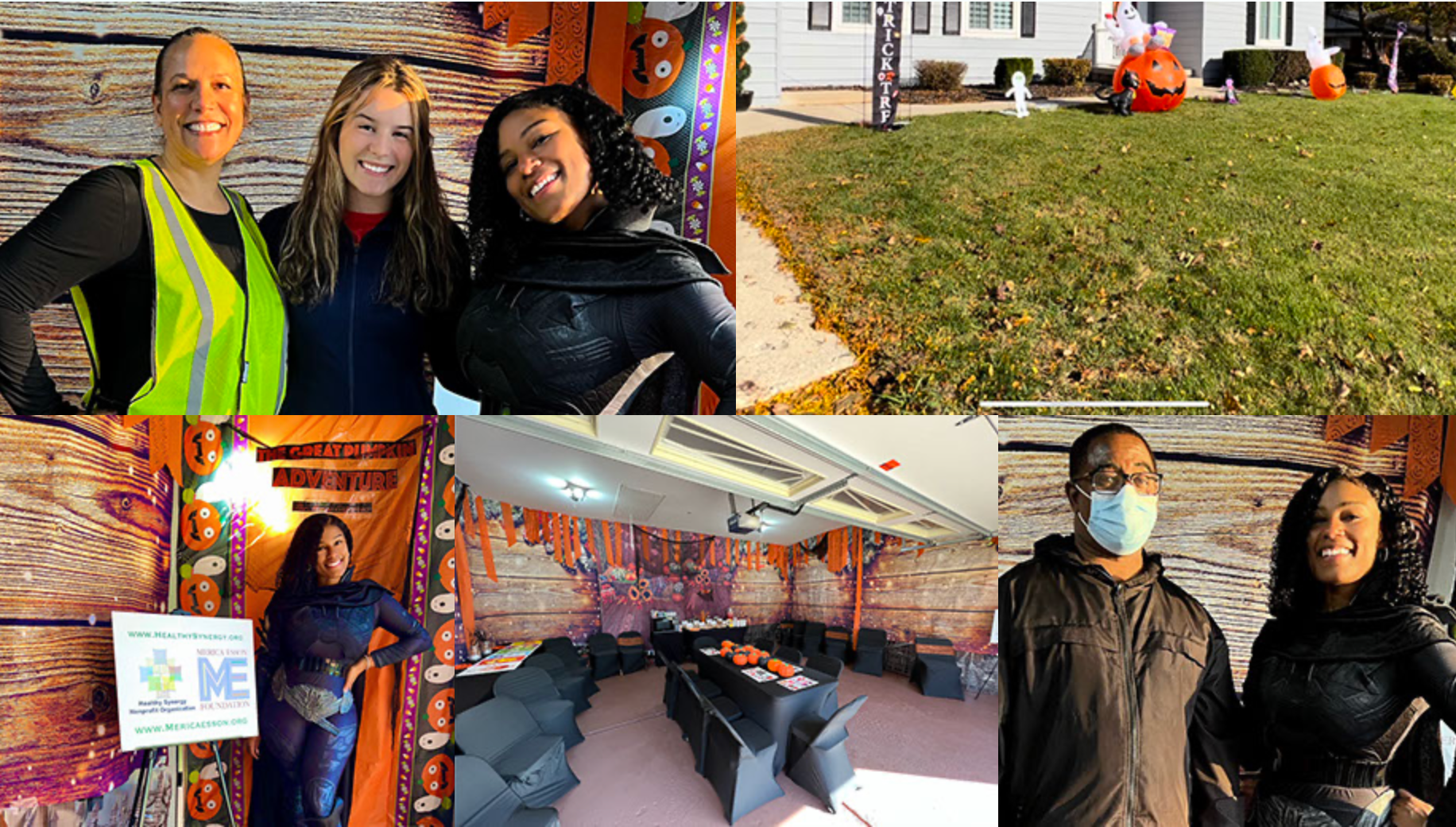 Collage of moments from the Annual Christian Fall Experience